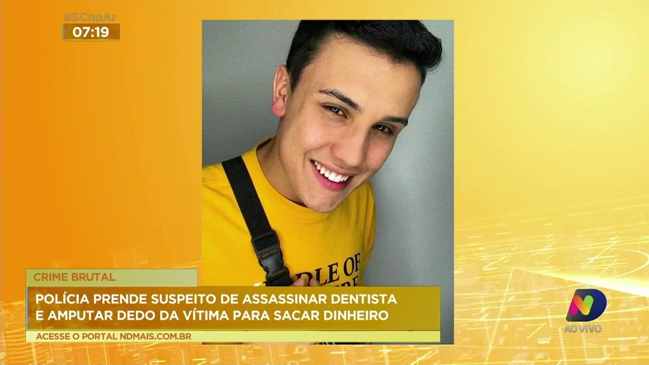 Suspeito de matar dentista em Fraiburgo é preso em Ibirama