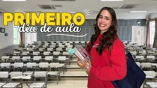 MEU PRIMEIRO DIA DE AULA NA FACULDADE 2026 | Canal da Lívia