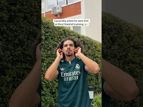 Cucurella Seeing Vini at Training 🫪💀