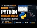 Python Fundamentals for Data Science Variables Types Collections Explained M1 E5