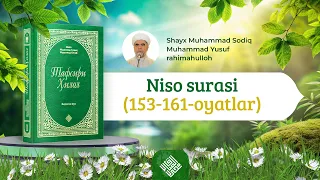 78. Niso surasi (153-161-oyatlar) | "Tafsiri Hilol" kitobi