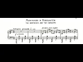 Sergej Prokovjev - Dance of the Knights, Romeo and Juliet, Piano and Music Score