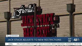 Jack Stack adjusts to new restrictions