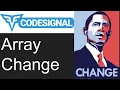 Array Change - Codesignal