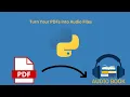 Transform Your PDFs into Books with Python