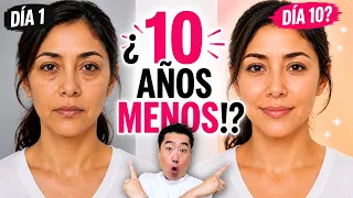 ¿Tu rostro puede cambiar en 10 días!? Reto para verte hasta 10 años más joven【Parte 1】