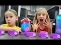 Trinity and Madison Nail Salon Manicures with Go Glam Cool Maker
