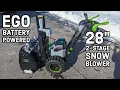 EGO POWER 28 Inch 2 Stage Snow Blower SNT2807