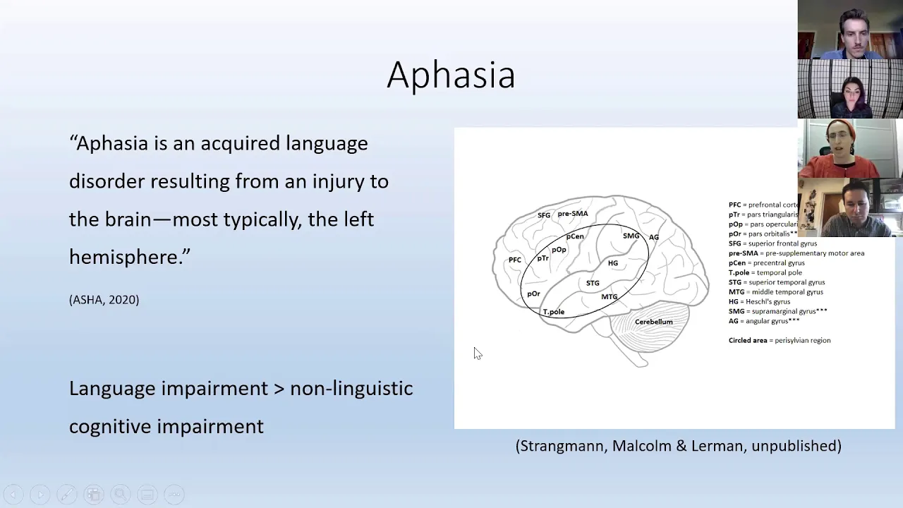 NYCDCS Lecture 2: Aphasia in Multilingual Contexts with Aviva Lerman and Taryn Malcom