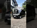 Lagu Hiace Premio Luxury 14 Seats lebih dari sekadar mobil, ini adalah ruang tamu berjalan