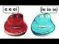 Ei Ei Ei Im on vacation vs Ie Ie Ie