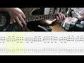 【TAB】月並みに輝け(Shine as usual) / 結束バンド(Kessoku Band)【Lead Guitar Cover】