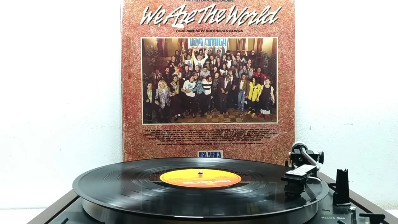 WE ARE THE WORLD - Música We Are The World (Vinil 1985)