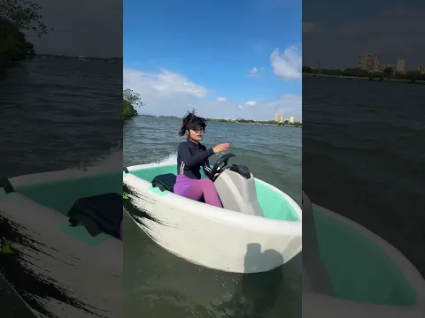 RUSH WAVE  BOAT，Flexible control#rushwave  #Surfing #kartboat #rushwaveboat