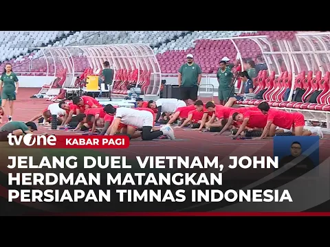 Timnas Indonesia Gelar Latihan Resmi di GBK Jelang Kontra Vietnam