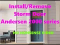 Storm Door Andersen 2000 series