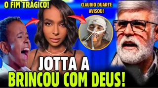 TRÁGIC0! CANTOR GOSPEL JOTTA A BRINC0U COM DEUS E O PI0R ACONTECEU! PASTOR CLÁUDIO DUARTE AVIS0U!