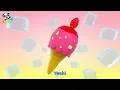 Rainbow Ice Cream Song | Colors Song | Sing Along Songs | Nursery Rhymes & Kids Song | BabyBus