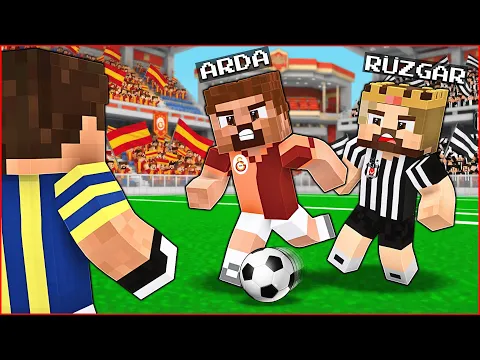 Video Thumbnail: ARDA VE RÜZGAR FUTBOL YARIŞMASI! 😱 - Minecraft