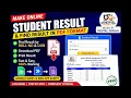 How to Make an Online Student Result System Using Google Sheets Web App Script Complete Tutorial