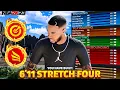 6 11 Stretch Four BUILD with 90 3PT in NBA 2K23 NEXT CURRENT GEN