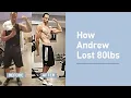 How Andrew Used Bigger Leaner Stronger to Lose 80 Pounds and Get Jacked