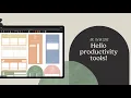 Hello more productivity inserts These are SO good Digital planning tools and tips