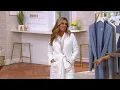 Barefoot Dreams CozyChic Ultra Lite Ribbed Short Robe on QVC