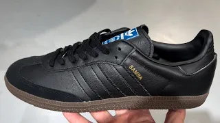 Adidas Samba OG Black Gum Bottom Shoes