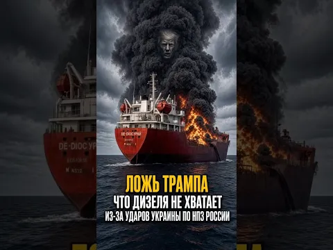 ЛОЖЬ ТРАМПА, ЧТО ДИЗЕЛЯ НЕ ХВАТАЕТ ИЗ-ЗА УДАРОВ УКРАИНЫ ПО НПЗ РОССИИ