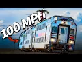 New Jersey s 100 MPH Commuter Train - New York to Trenton