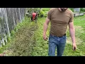 Rotary plow on my gravely walk behind tractor