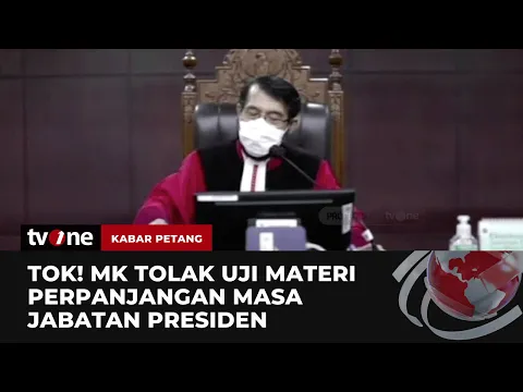 MK Tolak Perpanjangan Masa Jabatan Presiden