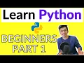 Python Tutorial - Python for Beginners Part 1
