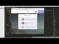 Tutorial Notification panel with vertical Timeline CSS