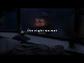 Download Lagu lord huron - the night we met (sped up + reverb)