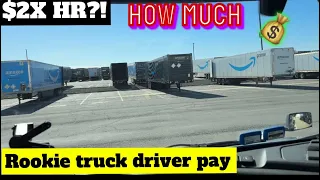 How much do you make as a New Truck Driver Working for Amazon POV