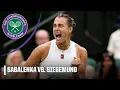 Download Lagu CLOSE MATCH 👀 No. 1 Aryna Sabalenka vs. Laura Siegemund 🔥 FULL HIGHLIGHTS | Wimbledon 2025