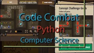 Code Combat Careful Steps - Concept Challenge Python Tutorial with Solution