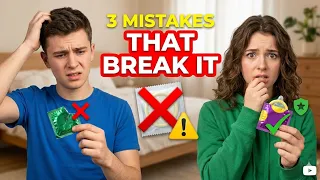 Mistakes People Make When Using Condoms