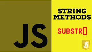 Substr method in JavaScript