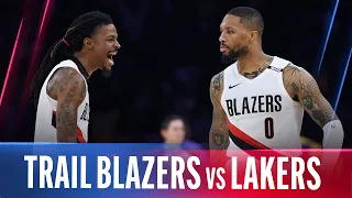 TRAIL BLAZERS VS LAKERS GAME HIGHLIGHTS | Dame & Ja Deliver as Portland Stays Unbeaten!