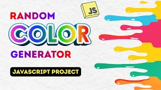 Random Color Generator using JavaScript JavaScript Project