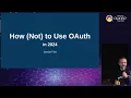 How Not to Use OAuth in 2024 - Daniel Fett GOD24