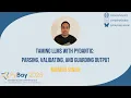 Taming LLMs with Pydantic Parsing Validating and Guarding output Manish Sinha PyBay 2025