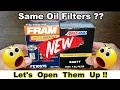 New Fram Endurance Oil Filter FE10575 vs AMSOIL EAO17 Oil Filter Cut Open Comparison