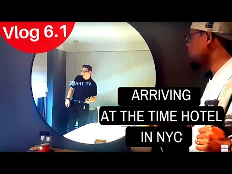 Download MP3 Traveling Wright arriving in New York City. Tour of The Time Hotel room. Vlog 6.1