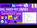 Linkedin Learning Free Courses With Certificate Degree Courses Short Online Course Free Course