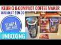 UNBOXING Walmart Keurig K-Compact Single Serve K-Cup Coffee Maker