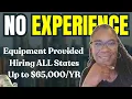 No Experience WFH Options with Paid Training and Equipment Provided